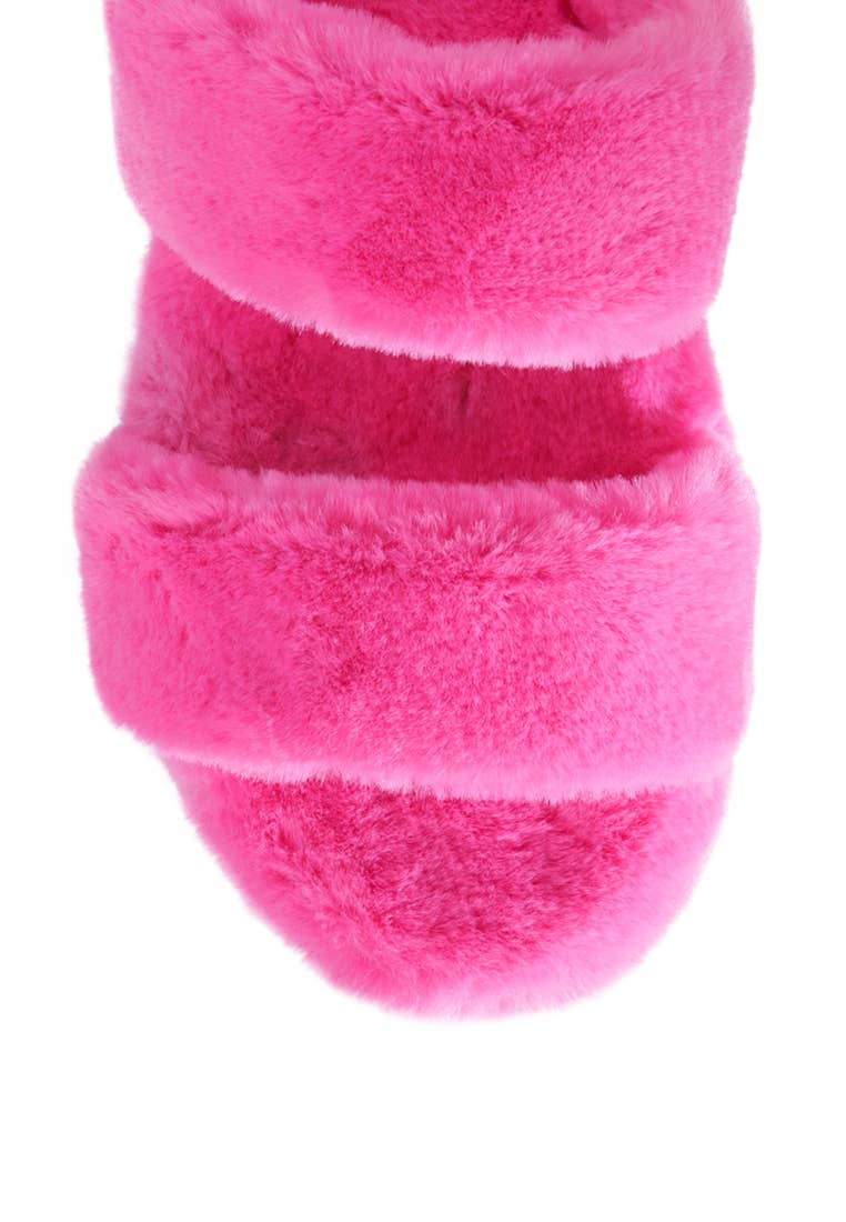 Rag Company – wholesale Slippers – Women's – SMOOTHIE FUR SLIP-ON FLATS14