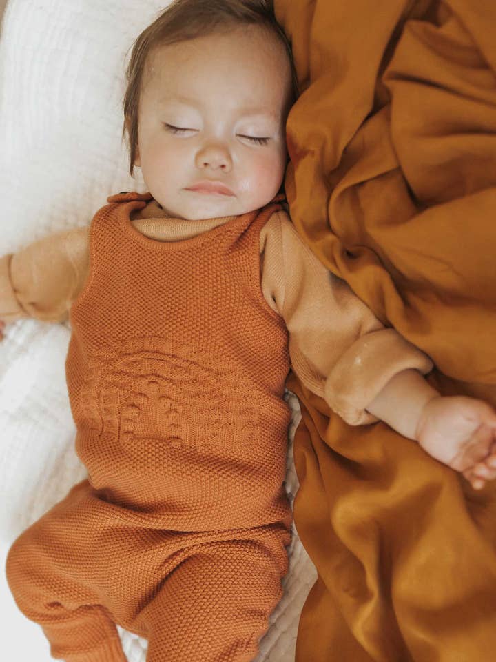 Gebreide tuinbroek - Spice voor wholesale door lal & nil