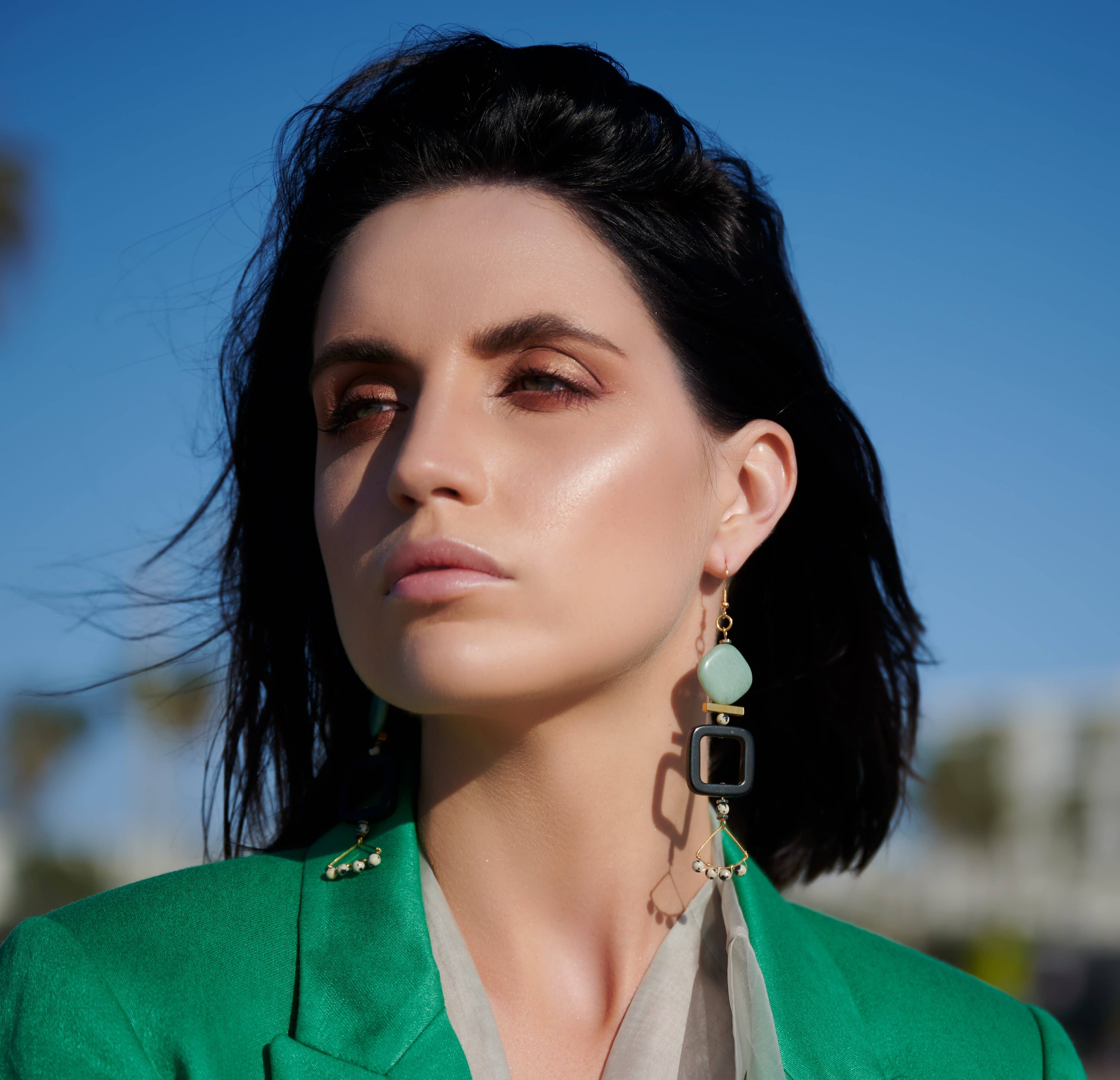 XTRA by Stacey – Brincos de argola por atacado – O brinco Meklit6