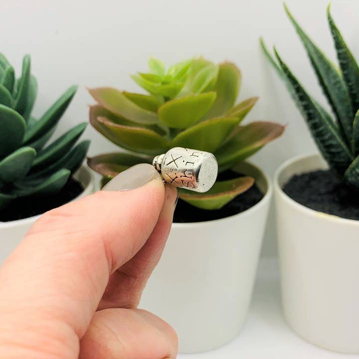 Guerrilla Charm - Wholesale Individual Charm/Pendant - Moonshine XXX 3D Jugs, 16x9mm3