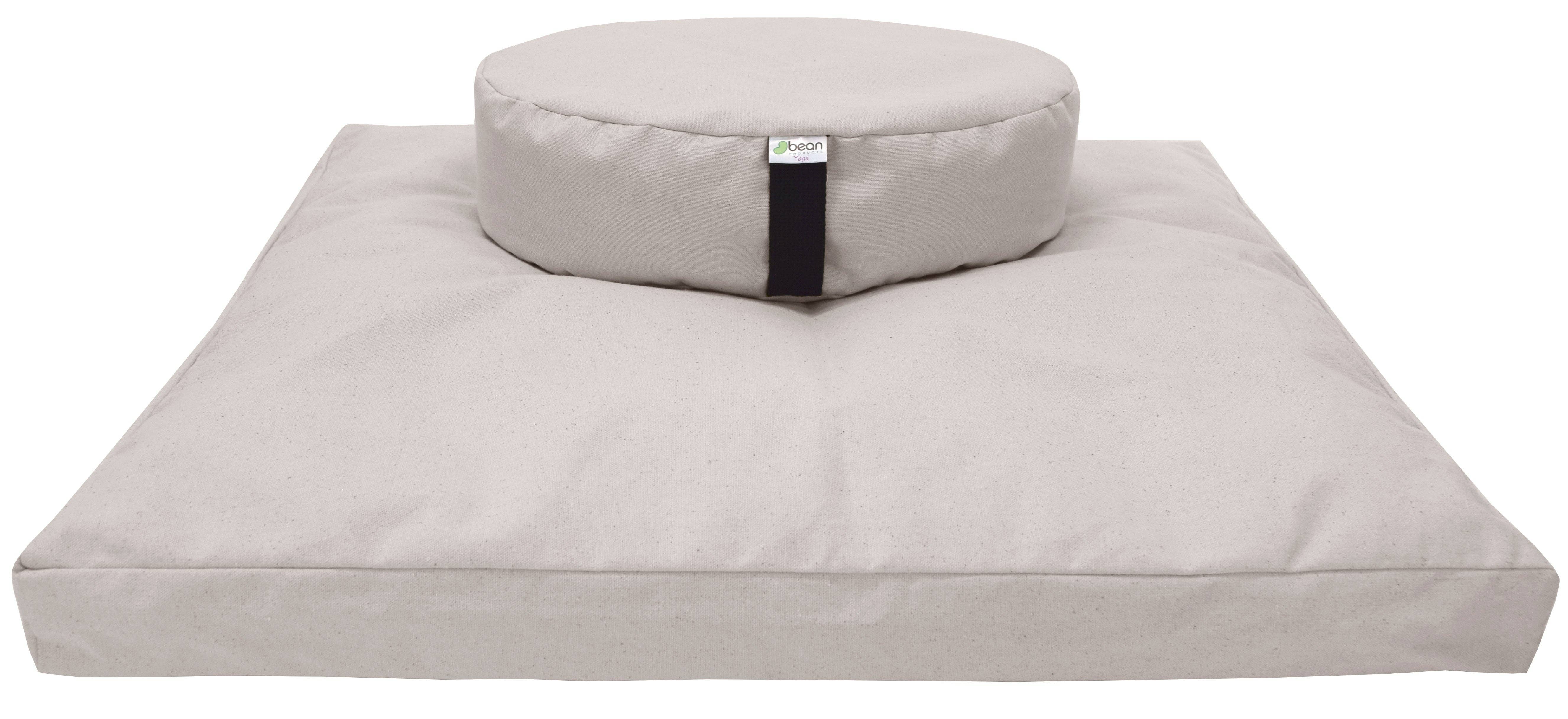 Bean Products - Wholesale Meditation Supplies - Zafu + Zabuton Meditation Cushion Set - Cotton ..Made in USA24
