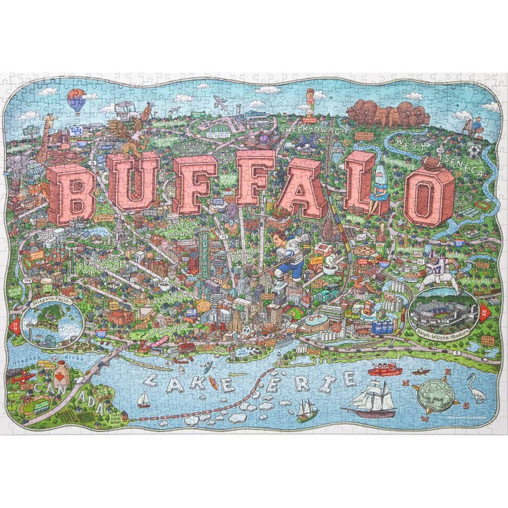 Birdie Puzzles - Vendita all'ingrosso Puzzle - Adulti - Buffalo | Puzzle da 1.000 pezzi