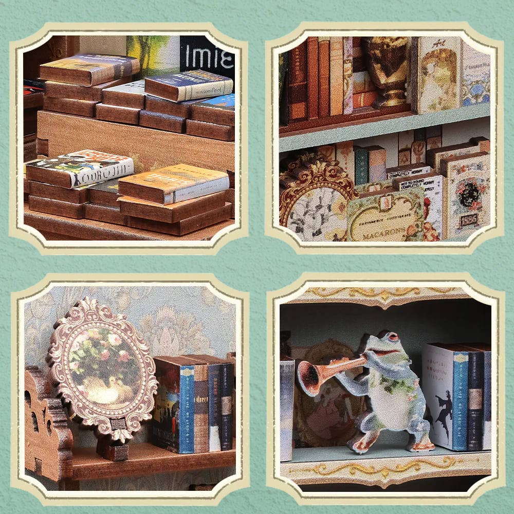 VCL CORP - Wholesale DIY Craft Kit - Muse Bookstore - Book Nook CUTEBEE6