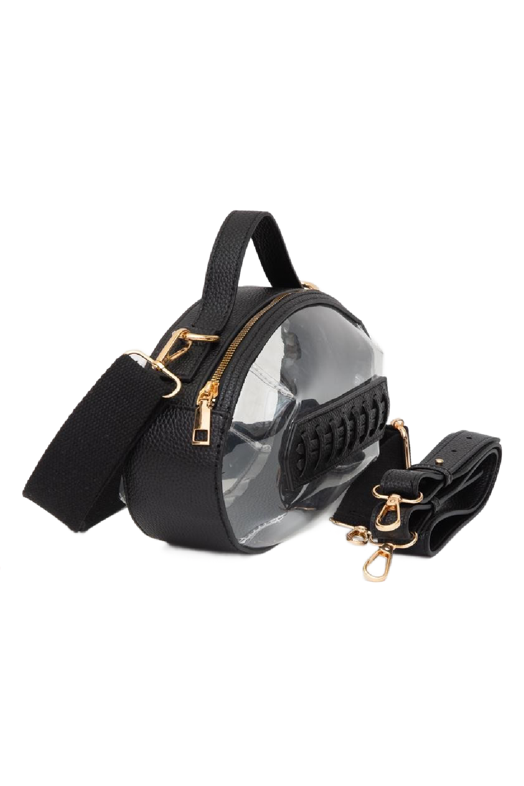 Embellish Your Life - Wholesale Crossbody Bag - Women's - Transparent Football Crossbody Bag9