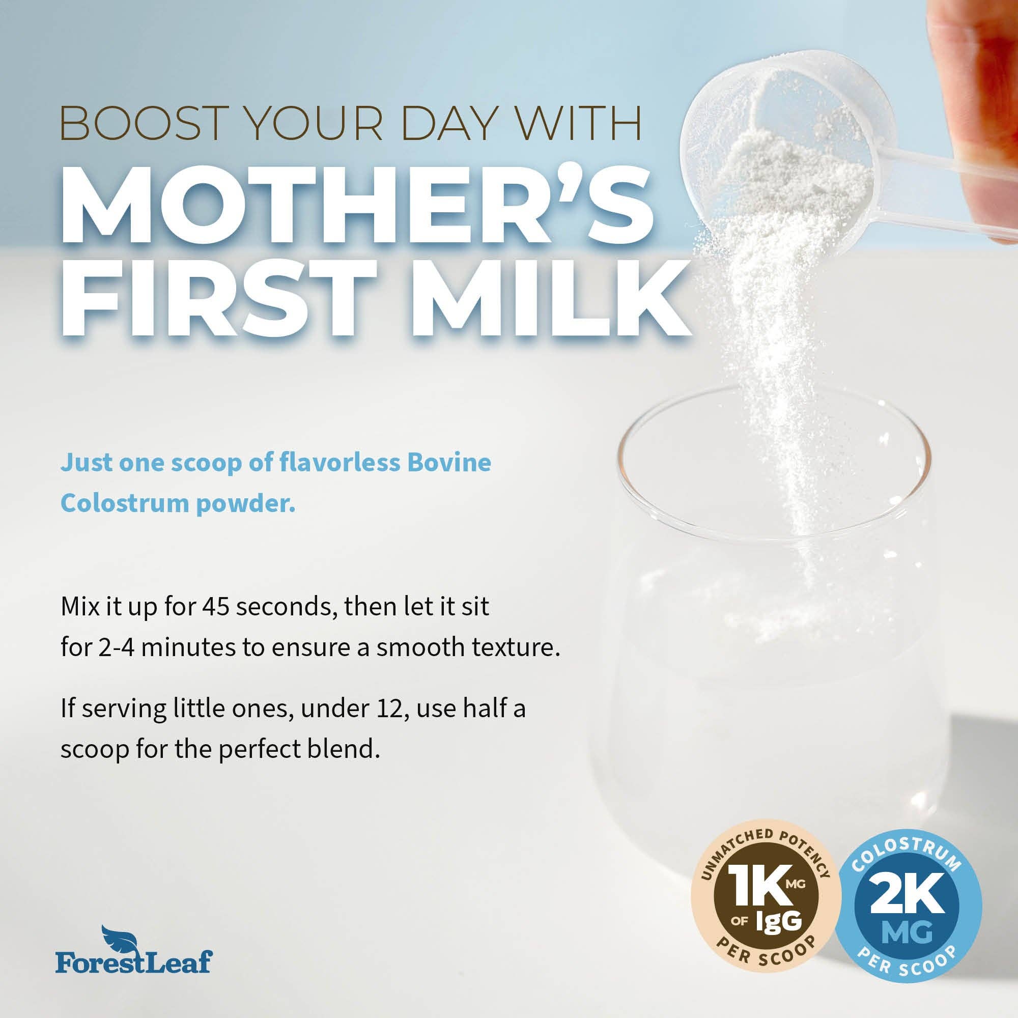 Forest Leaf - Wholesale Oral Supplement/Vitamin - Colostrum 50% IgG6