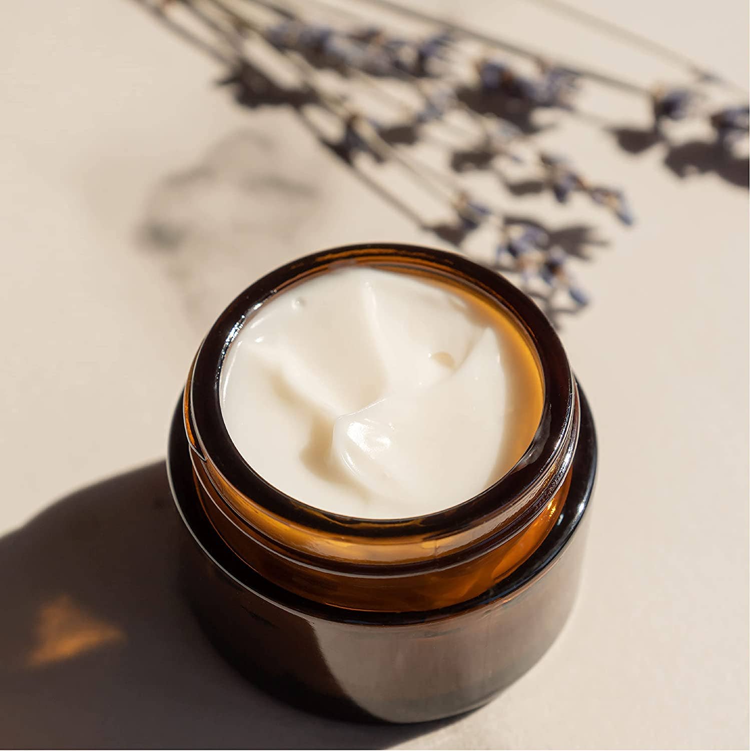 Jara Trading - Vente Pots - Pots en verre ambré pour cosmétiques, rangement, voyage, beauté8