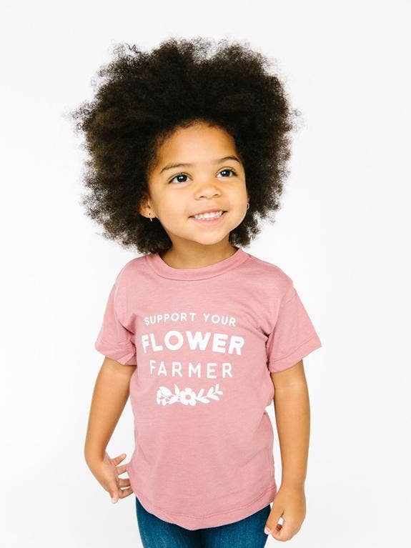 Kids Flower T-Shirt – Support Your Flower Farmer for wholesale by Nature Supply Co