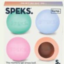*New* Speks Mini Gump 4 Pack - The Memory Gel Stress Ball for wholesale by Speks UK
