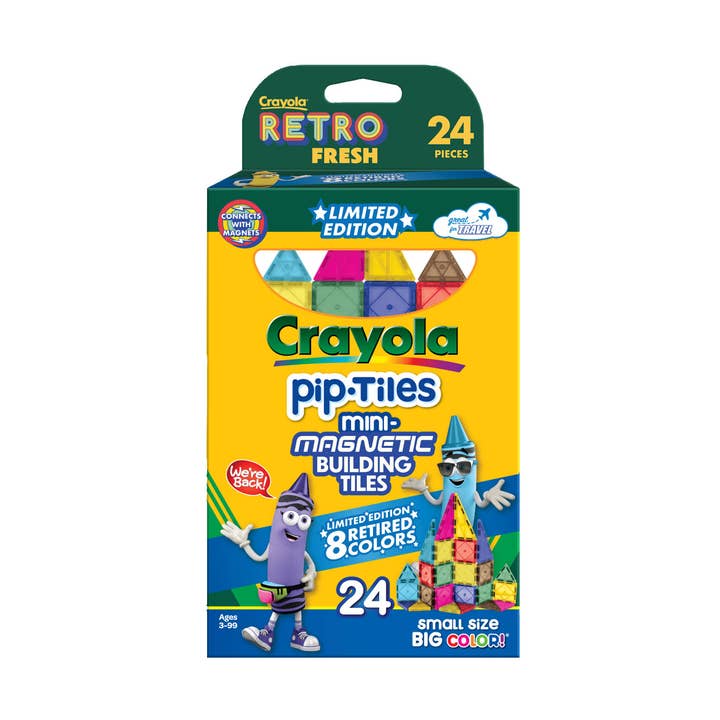 Crayola Retro PIP Azulejos Magnéticos 24 peças por atacado de CreateOn