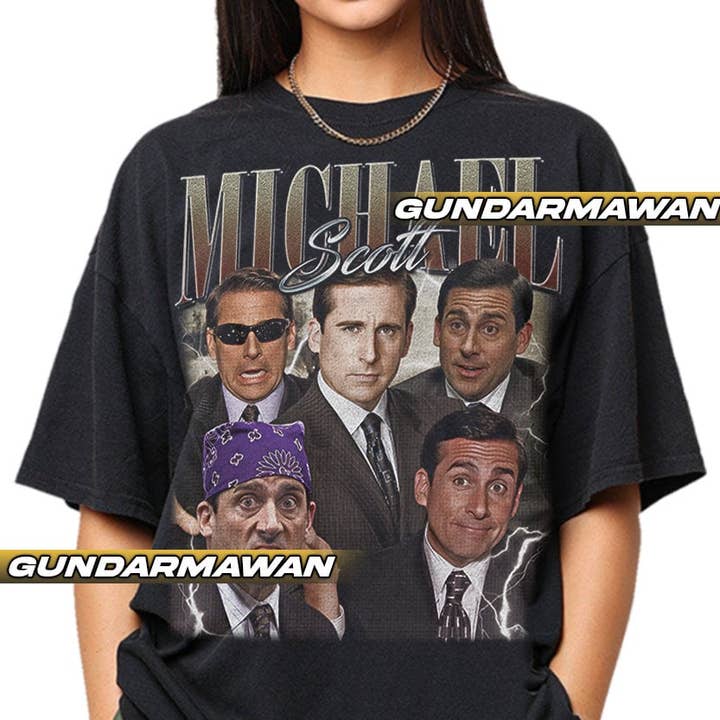 Limited Michael Scott Vintage Unisex T-Shirt - Perfect Gift for wholesale by TheKingShirt
