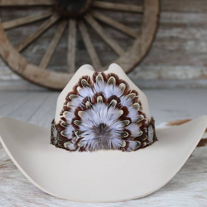 Willow Lane Hat Co. - Wholesale Hat Accessory - Women's - Western Feather Hat Band - Chute