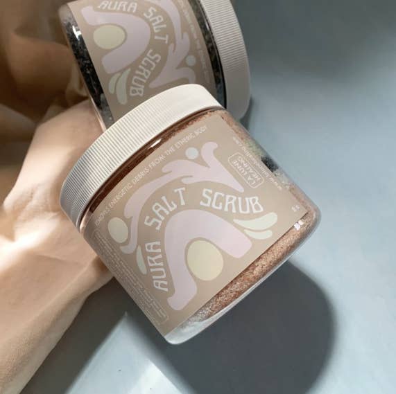 La Lune Healing - Wholesale Body Scrub/Exfoliant - Aura Salt Scrub 16oz