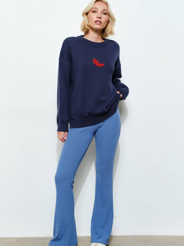 Pretty Garbage - Wholesale Knit Sweater - Women's - GREAM CHILI BEAD SWEATER - Cozy, Knitwear3