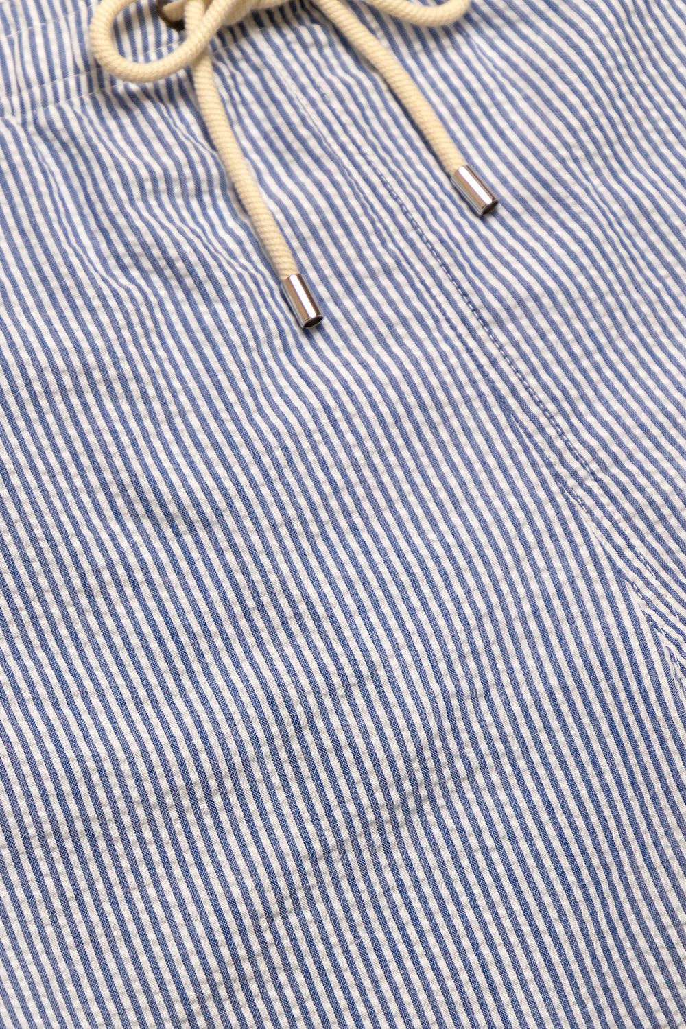 Custi Mikelo: Men's Clothing & Christmas Gifts - Wholesale Swim Shorts - Men's - Navy Seersucker Swimsuit6