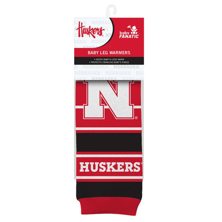 Masterpieces Puzzles - Wholesale Top & Leggings Set - Baby - Nebraska Cornhuskers Baby Leg Warmers
