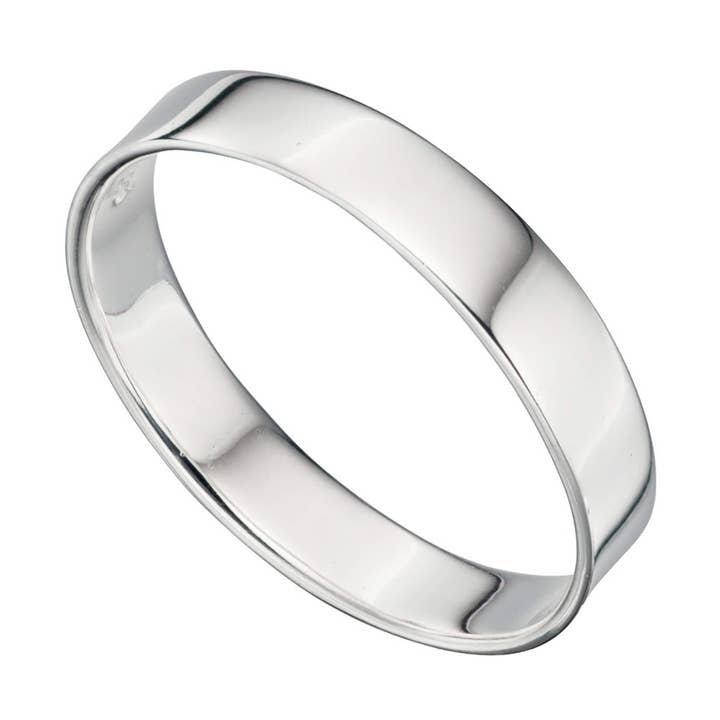 4mm Plain Band Ring for wholesale by Gecko Jewellery