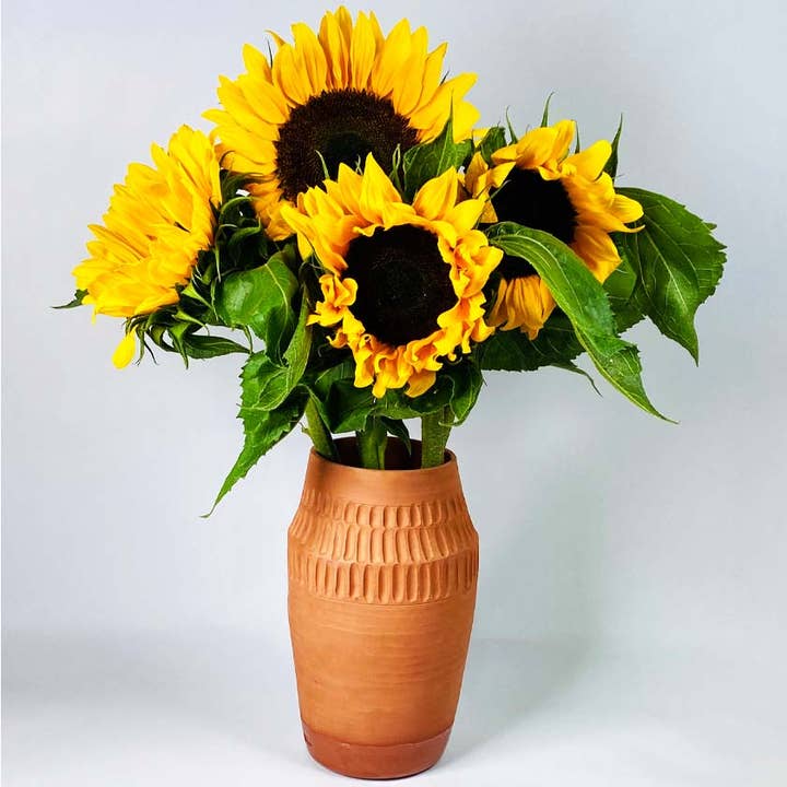 Greatceramics - Vente Vases - Waimea Terracotta | Vase à fleurs artisanal en céramique | Grande taille4