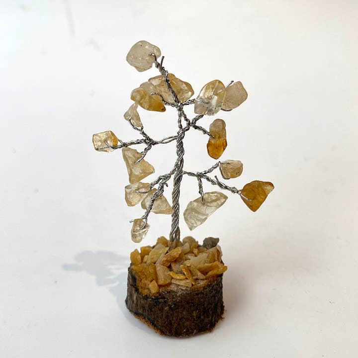 VIE - Wholesale Decorative tabletop object - Micro Gemstone Tree, 15 Beads10