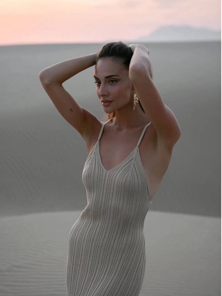 Summer Maxi Dress With Lace Up Back for wholesale by Nenya Fashion Limited