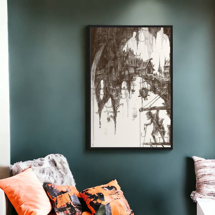 Mark Ludy Art Books & Games - Wholesale Art Print - Tinkerton Falls | Artist Signed Artwork2