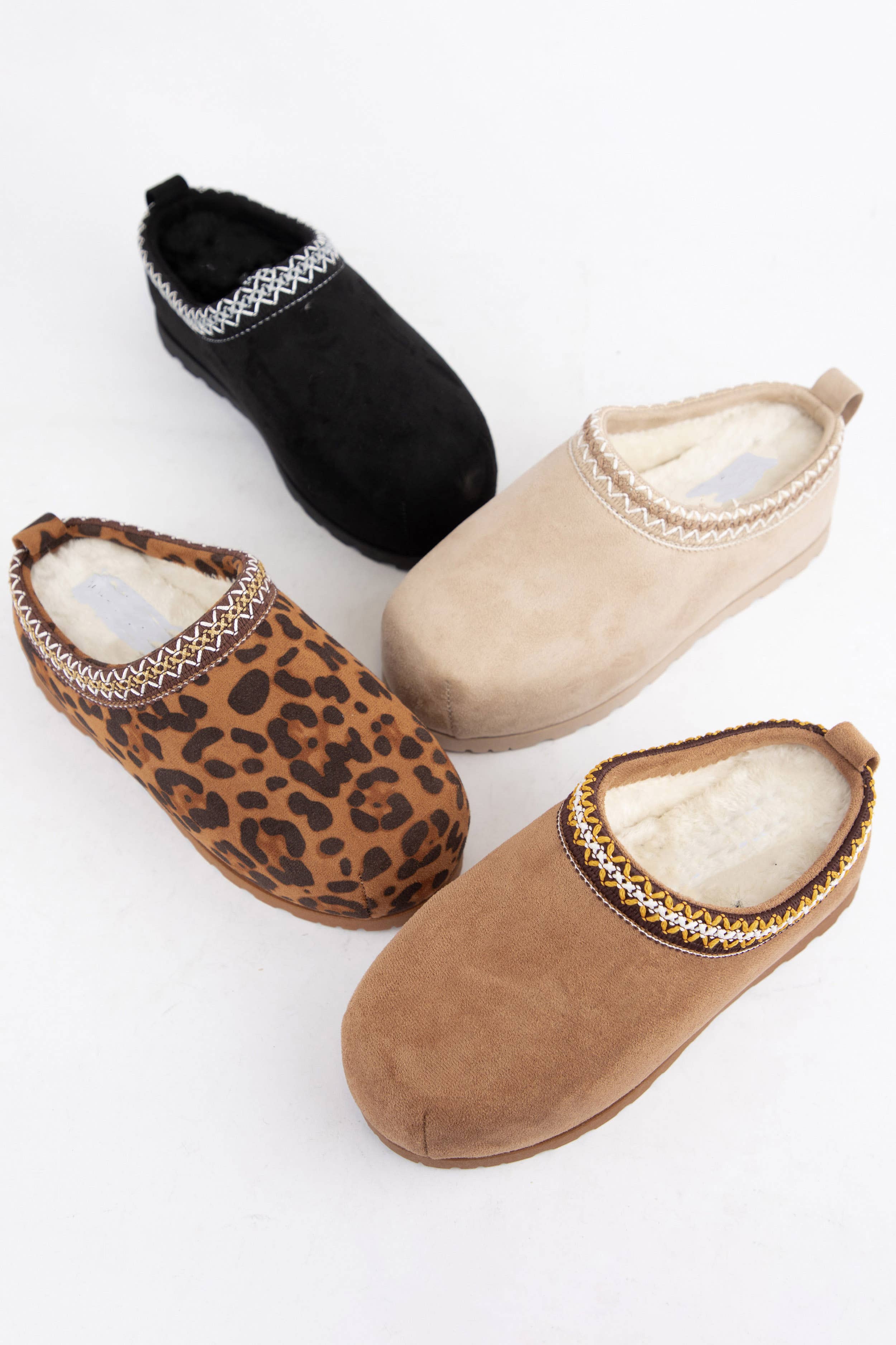 CCOCCI - Wholesale Booties - Women's - LUMI-06 COZY MULE SLIP-ON SLIPPER2