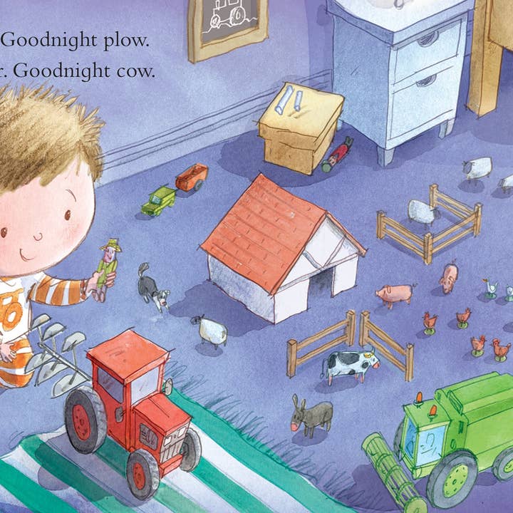 Sourcebooks - Wholesale Baby & Toddler Book (0-2) - Goodnight Tractor2