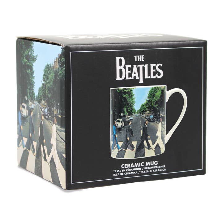 Half Moon Bay By Design - Wholesale Coffee Mug - Ceramic Mug The Beatles Abbey Road Album Cover