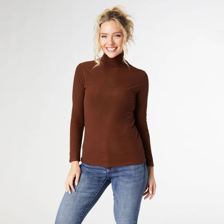 COCO + CARMEN - Wholesale Knit Top - Women's - Reign Long Sleeve Turtleneck2