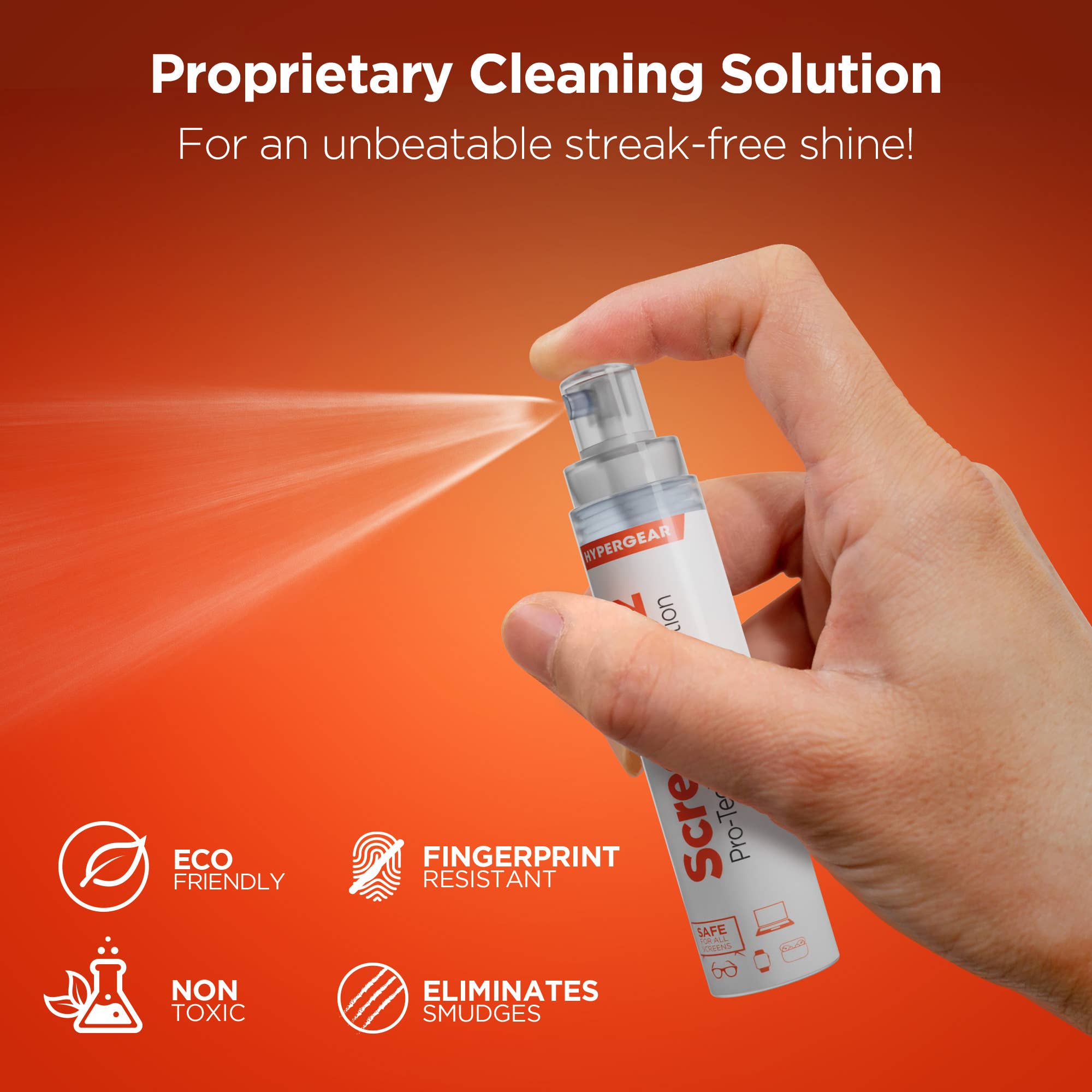 JupiterGear Home - Wholesale Cleaning Cloth - HyperGear ScreenWhiz 7-in-1 Complete Tech Cleaning Kit5