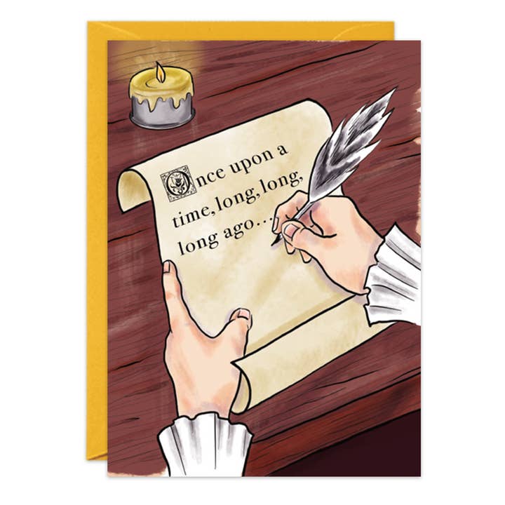 Biglietto d'auguri Once Upon A - 9126 per la vendita all'ingrosso da parte di Oatmeal Studios