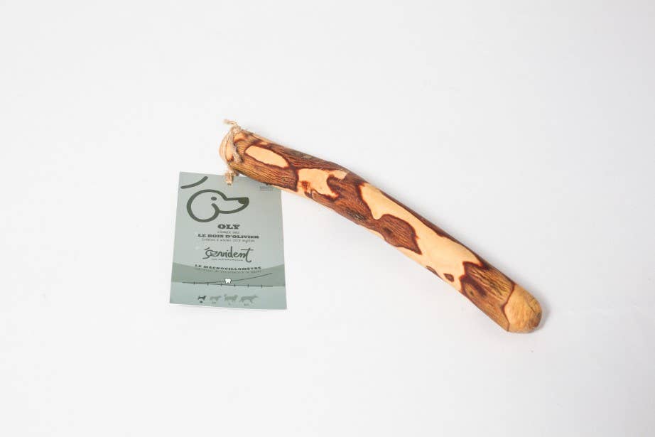 Evident - Wholesale Pet Bone/Rawhide - Dog - OLY - Olive wood dog chew stick0