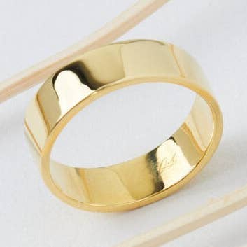 Boyfriend Band Ring for wholesale by Quill Fine Jewelry & Lifestyle