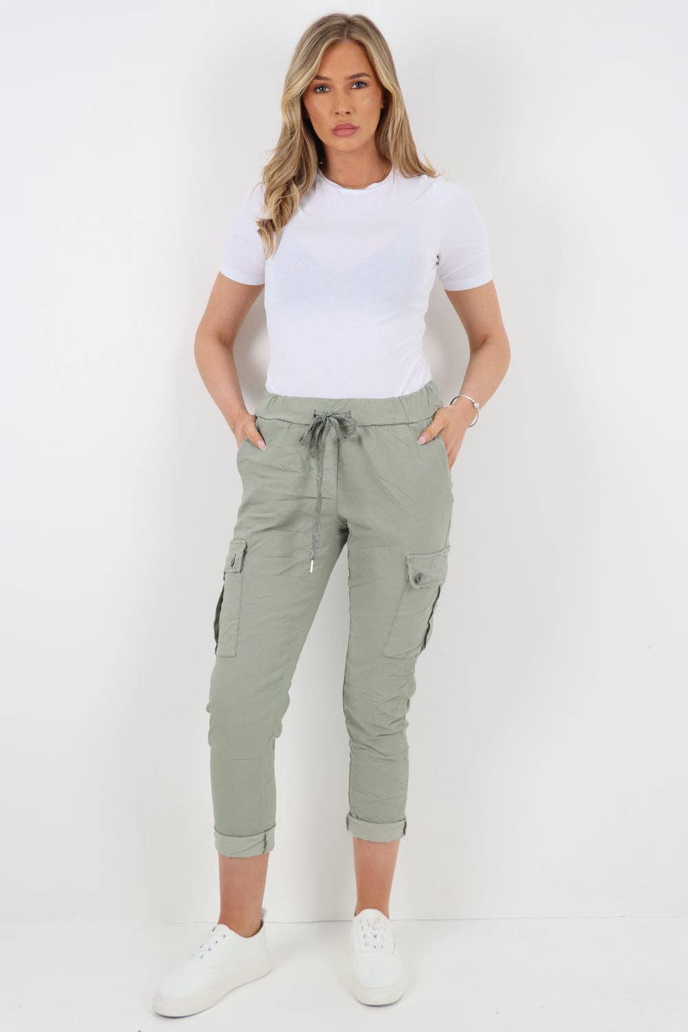Miss Bold - Wholesale Pants - Women's - Italian Cargo Magic Trousers21