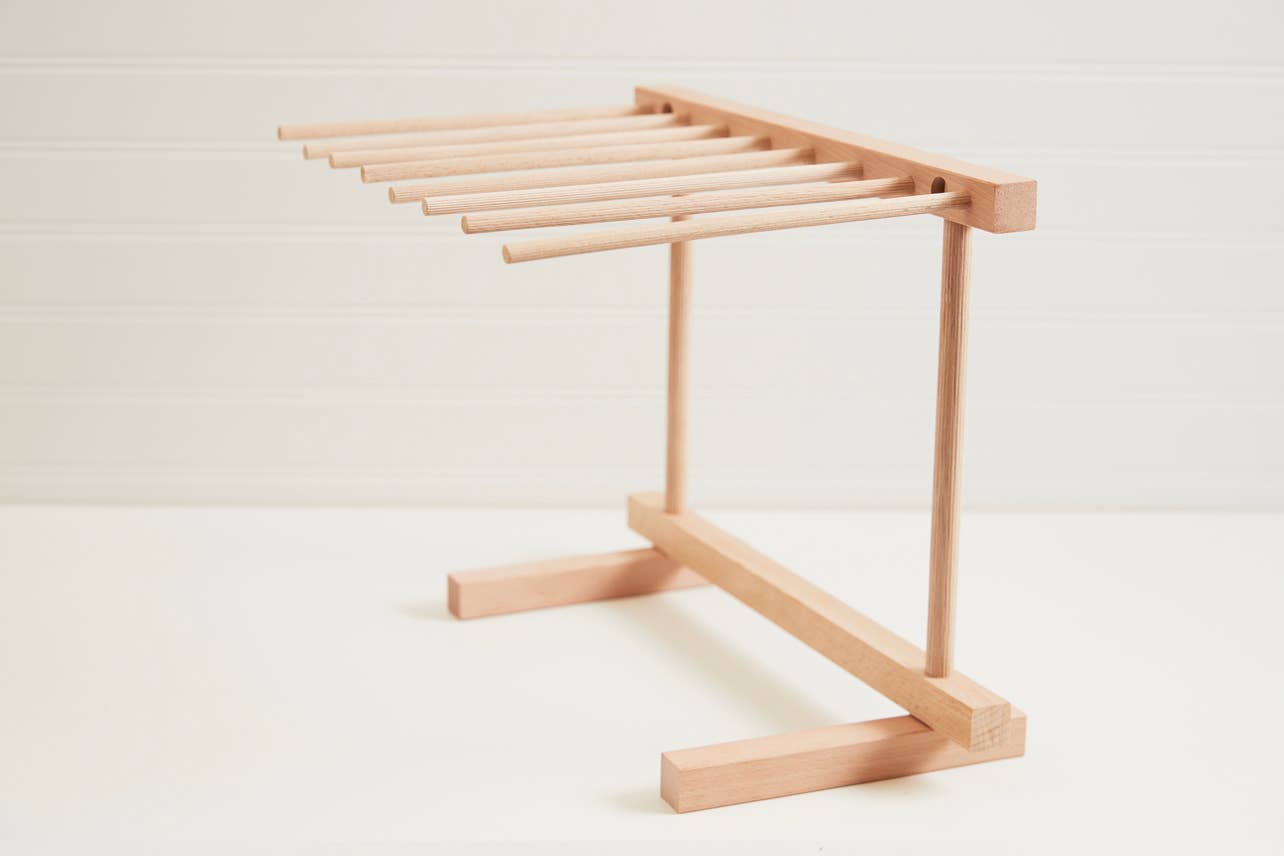Verve Culture - Wholesale Drying Rack - Italian Beechwood Collapsible Pasta Drying Rack