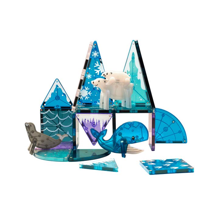 Magna-Tiles - Wholesale Building Set - Kids - Magna-Tiles Arctic Animals 25-Piece Set2