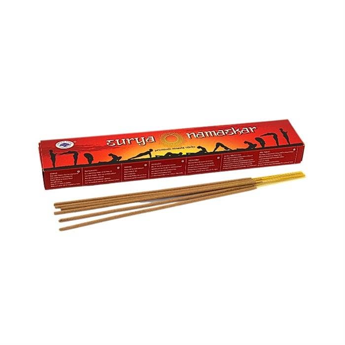 Green Tree - Wholesale Incense - Green Tree Surya Namaskar Hand Rolled Natural Incense Sticks2