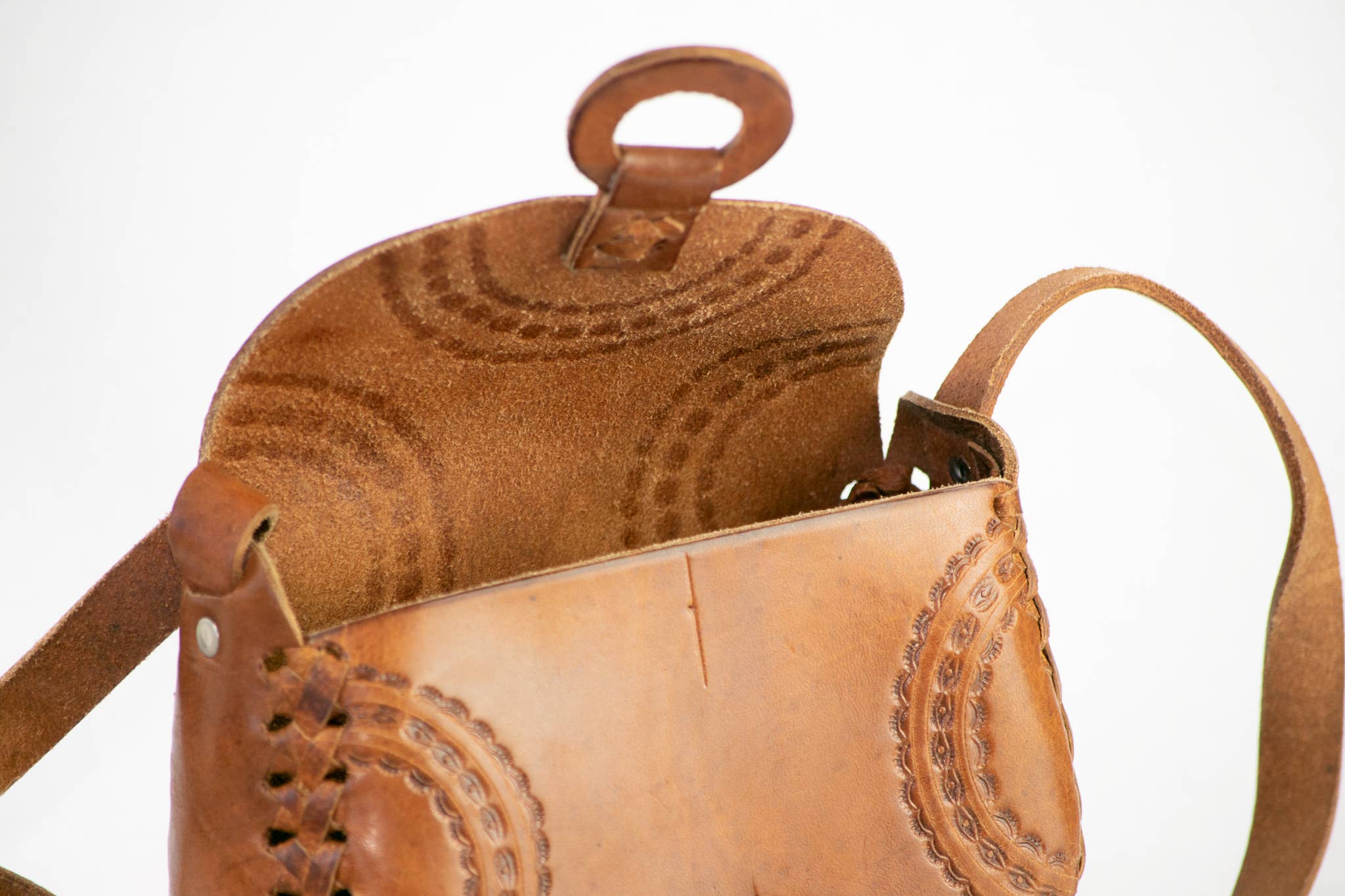 Lumily – Engroshandel Crossbodytaske - Dame – Alicia Læder Crossover Stemplet pung - Mexico6