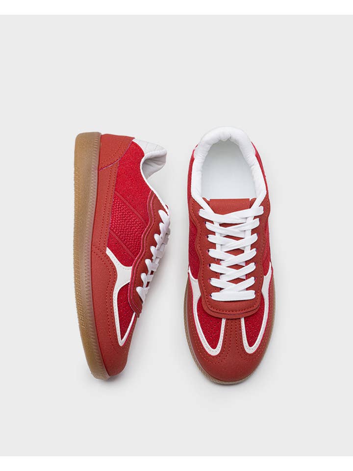 CEREZA – wholesale Vardagssneakers - Dam – Damsneakers i retrostil med kontrastfärger för vardagsbruk1