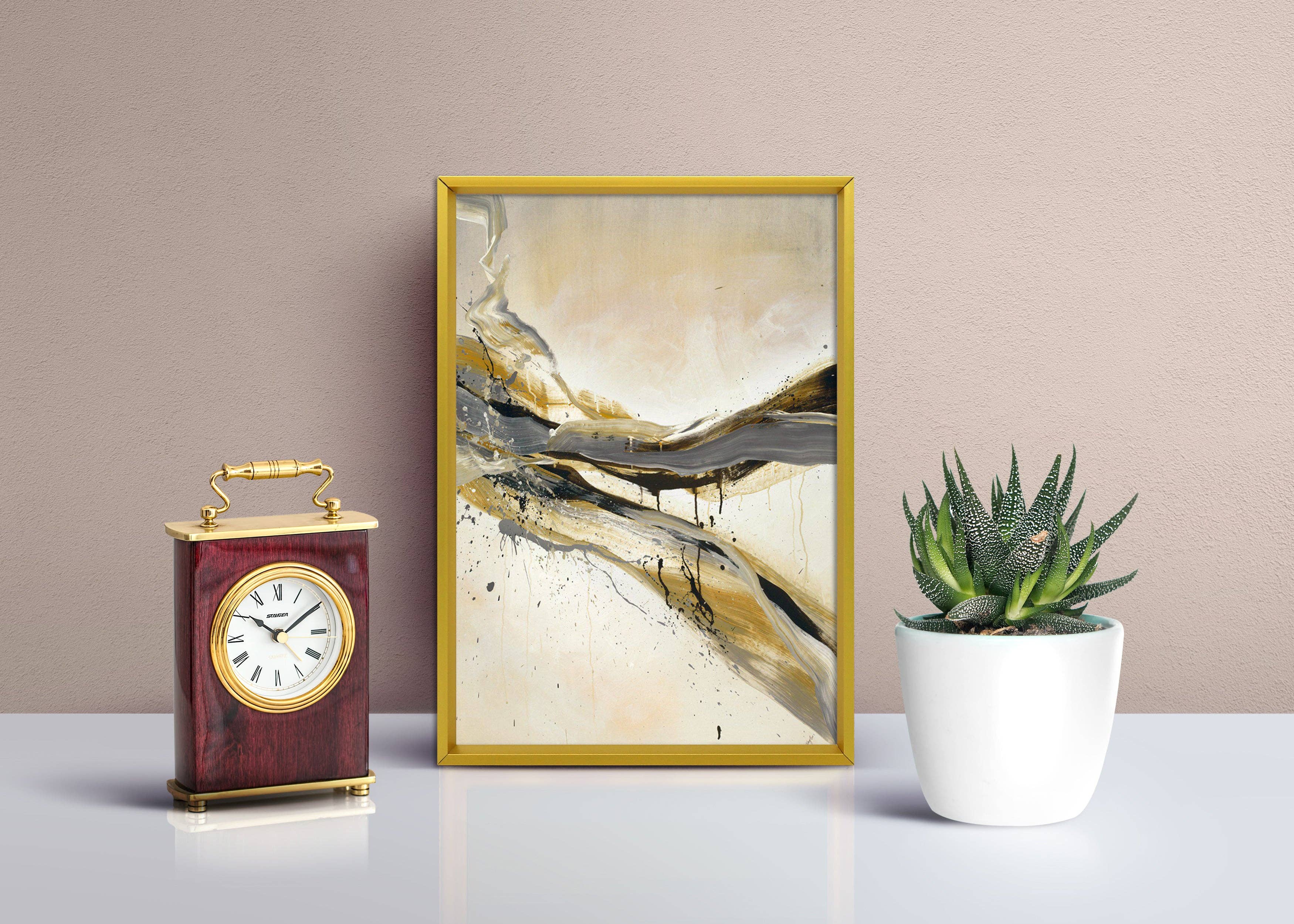 Close Up GmbH - Wholesale Picture Frame - Poster frame 21 x 29.7 cm aluminium gold DIN A44