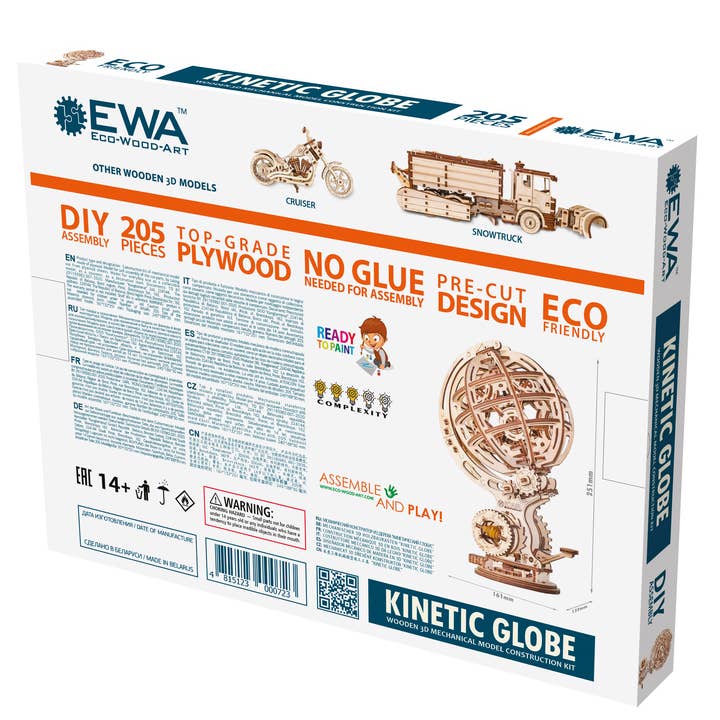 Graine Créative - Wholesale DIY Craft Kit - Kids - KINETIC GLOBE3