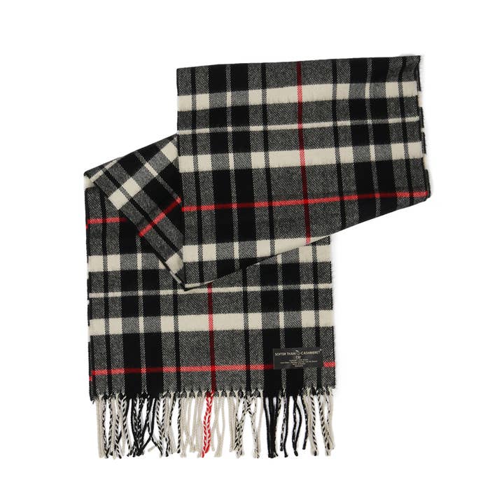 David And Young - Wholesale Beanie - Unisex - Holiday Soft Knit Cuffed Beanie + Vegan Cashmere Scarf SET5