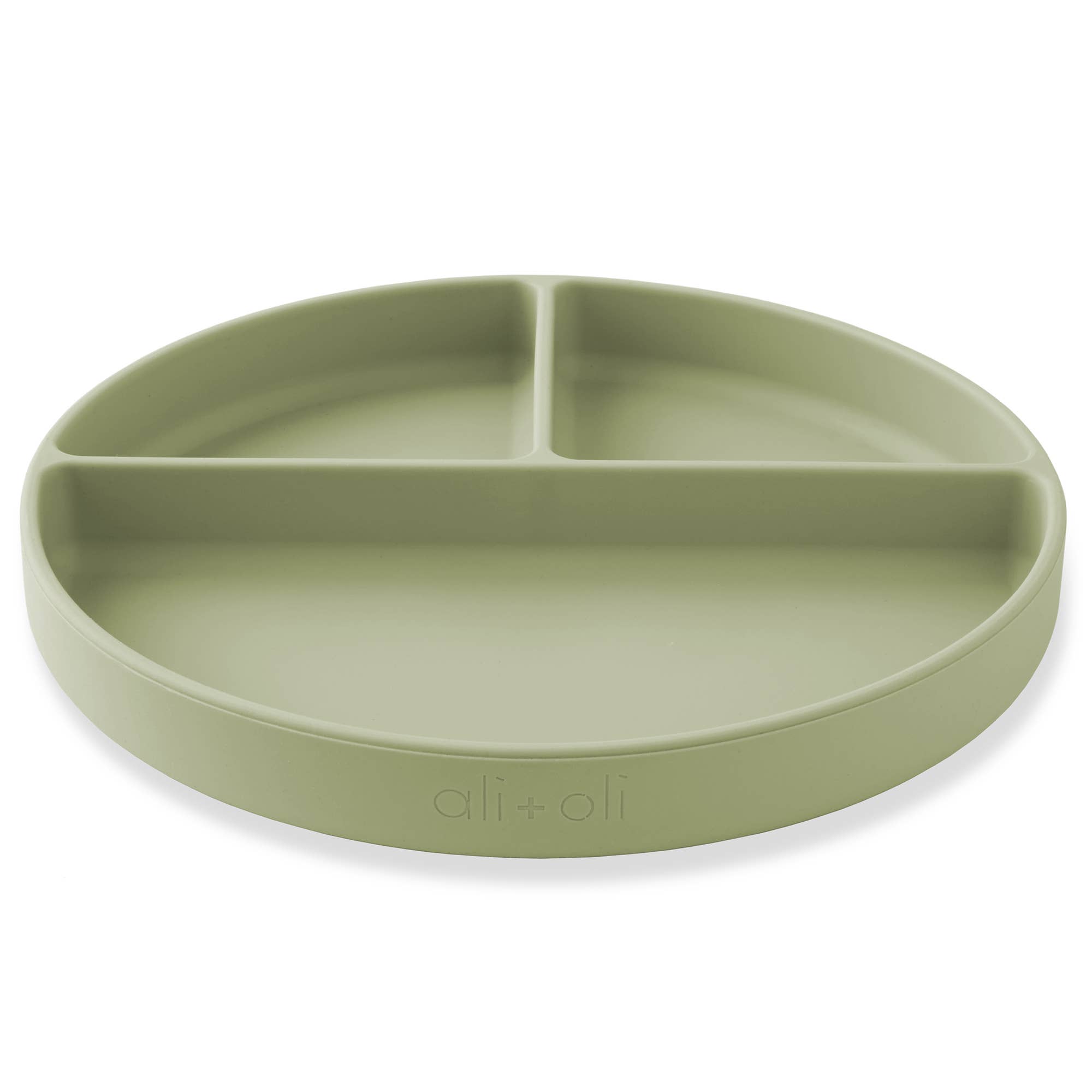 Ali+Oli - Wholesale Dinner Plate - Kids & Baby - Baby Plate with Suction and  Divided Portions (Sage)1