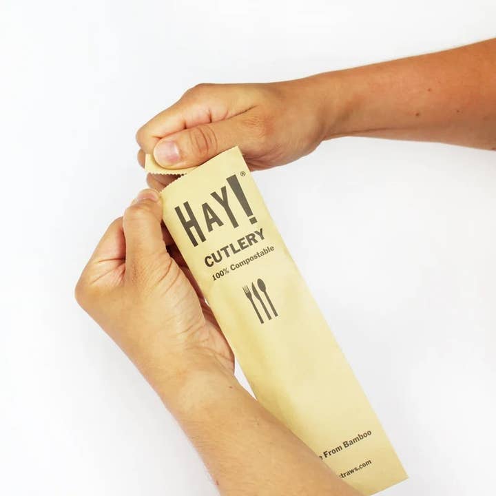 Blue Ocean Supply - Wholesale Assorted cutlery set - Hay! Cutlery1