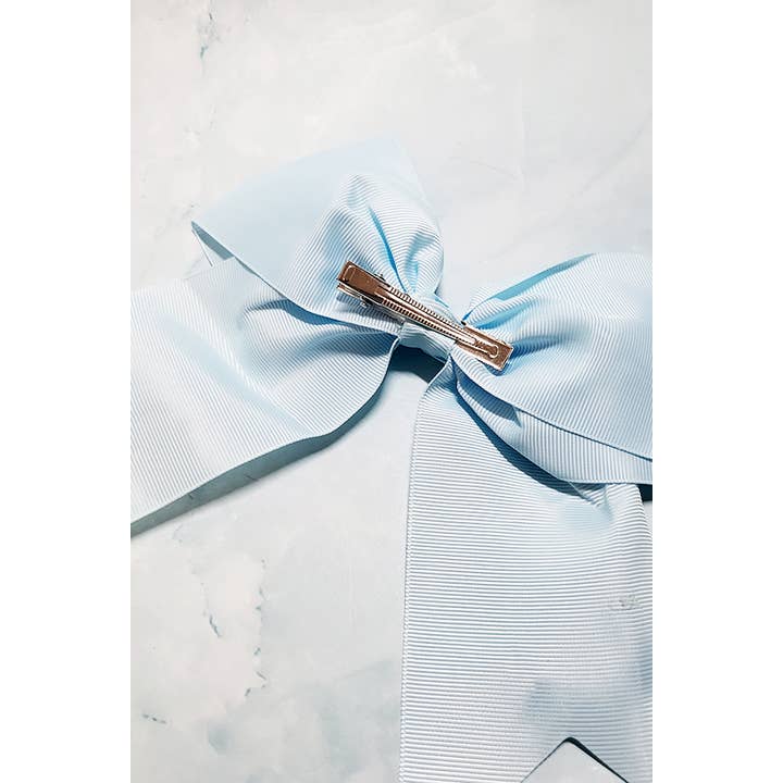 Funteze - Wholesale Hair Bow - Kids - Graduating Blue Mixed Hair Bow