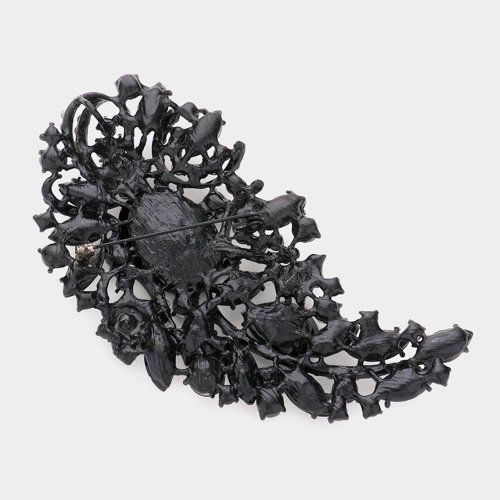 Sensibling Corp. - Wholesale Brooch - Multi Stone Embellished Pin Brooch2