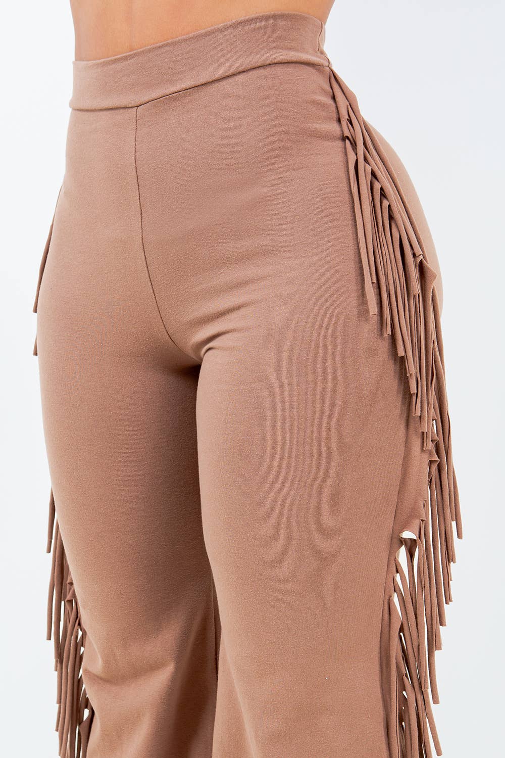 Uptown Apparel - Wholesale Pants - Women's - B11196 PANTS WITH SIDE FRINGE1