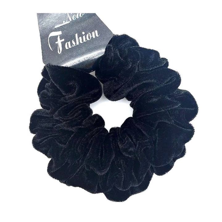 Lot de 12 chouchous en velours noir pour la vente par Diacly