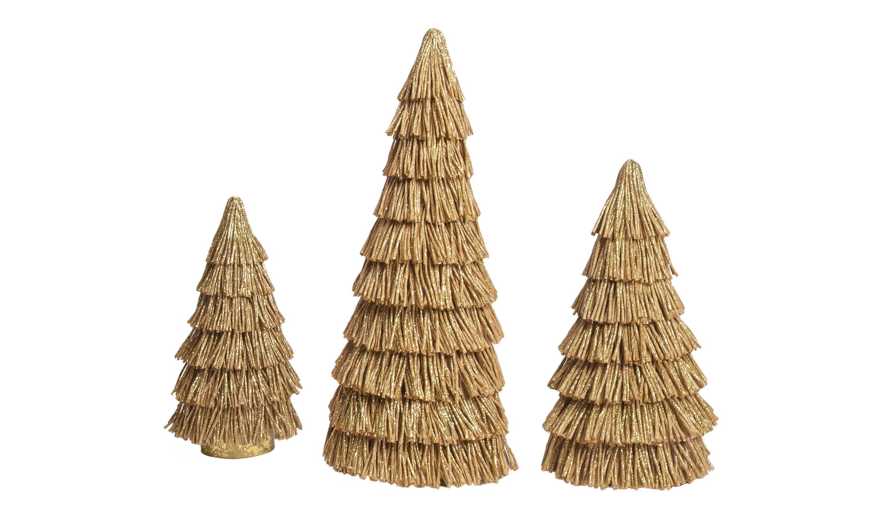 Dekorasyon Gifts  Decor - Wholesale Christmas Decoration - Layered Twine Cone Tree (Natural)0