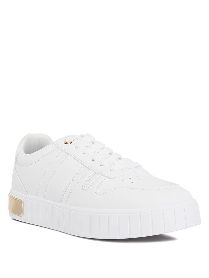 Welsh Panelling Detail Sneakers for wholesale by Rag Company