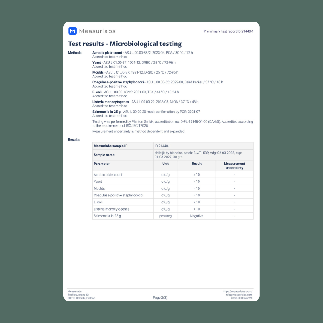 bionobo - Wholesale Oral Supplement/Vitamin - Shilajit Dorado | Crudo y secado al sol +5000m | 30g | 150+ Dosis diarias14